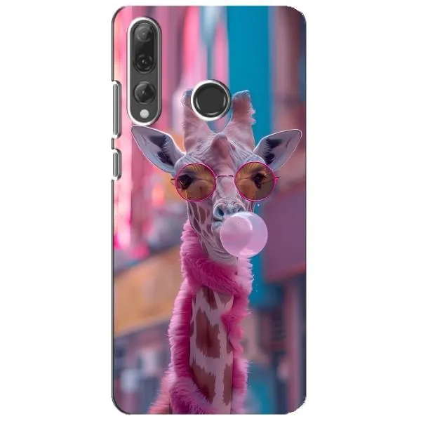 Чехол с принтом «Стильный жирав» для Huawei P Smart Plus 2019