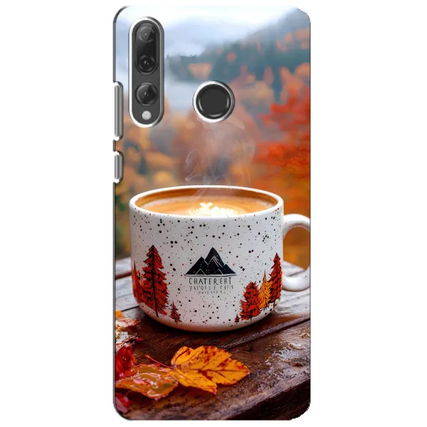 Чохол з принтом «Кава на природі» для Huawei P Smart Plus 2019