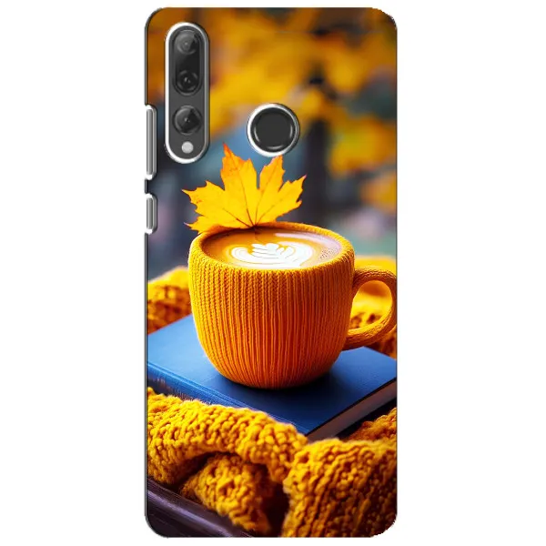 Чохол з принтом «Кава на жовтому пледі» для Huawei P Smart Plus 2019