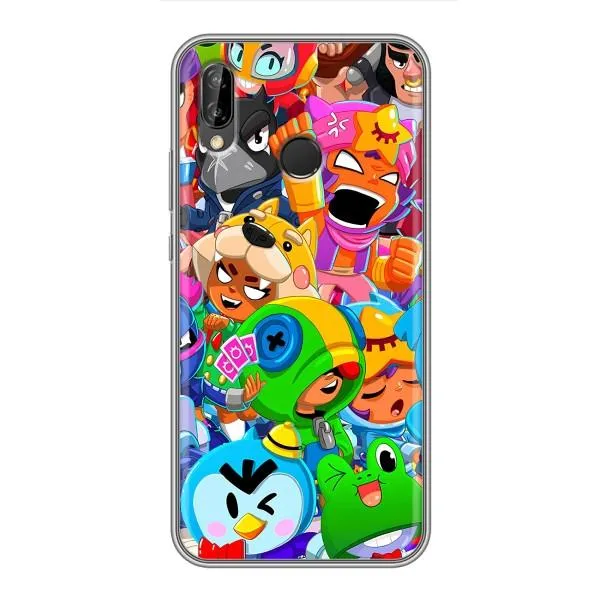 Чехол с принтом «Герои Бравл Старс» для Huawei P Smart Plus (Nova 3i, INE-LX1) Чехол с принтом «Герои Бравл Старс» для Huawei P Smart Plus (Nova 3i, INE-LX1)
