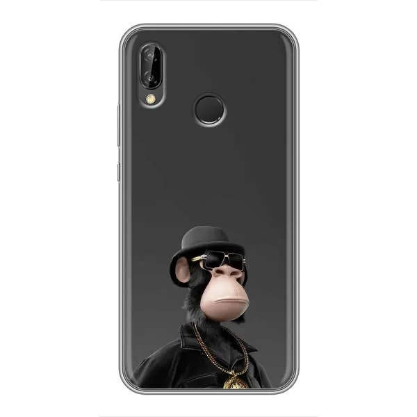 Чехол с принтом «Обезьяна NFT» для Huawei P Smart Plus (Nova 3i, INE-LX1)