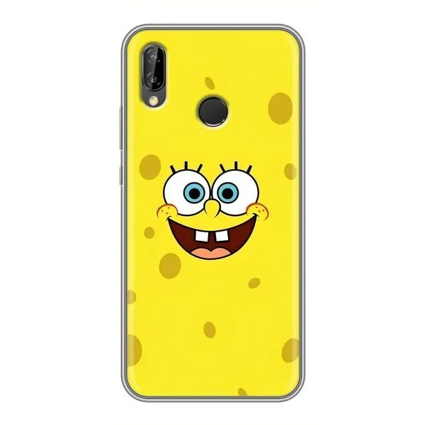 Чохол з принтом «Мордашка Спанч Боба» для Huawei P Smart Plus (Nova 3i, INE-LX1) Чохол з принтом «Мордашка Спанч Боба» для Huawei P Smart Plus (Nova 3i, INE-LX1)