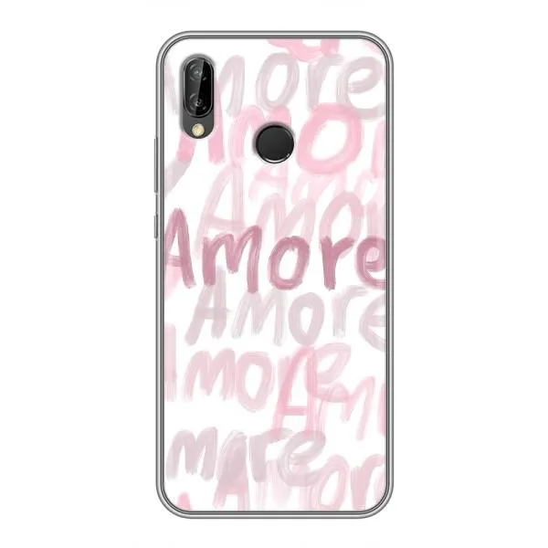 Чехол с принтом «Аморе любовь» для Huawei P Smart Plus (Nova 3i, INE-LX1) Чехол с принтом «Аморе любовь» для Huawei P Smart Plus (Nova 3i, INE-LX1)