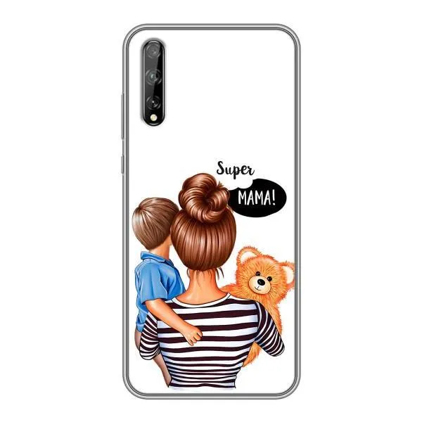 Чехол с принтом «Мама с сыном» для Huawei P Smart Pro