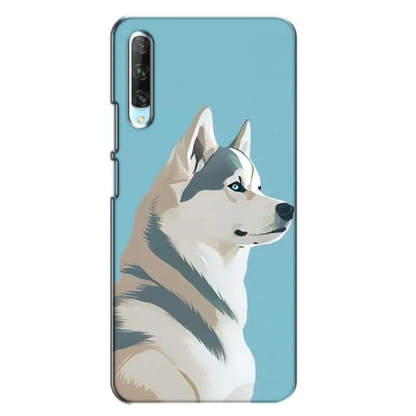 Чехол с принтом «Хаски арт» для Huawei P Smart Pro