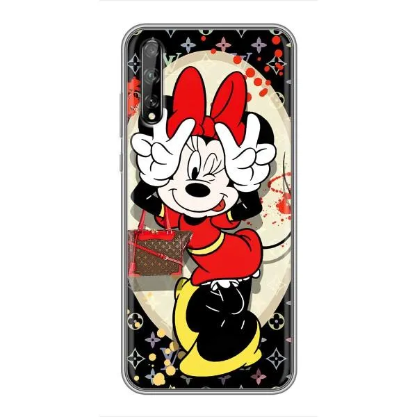 Чохол з принтом «Мінні peace» для Huawei P Smart Pro Чохол з принтом «Мінні peace» для Huawei P Smart Pro