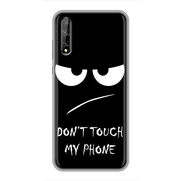 Чехол с принтом «Dont Touch» для Huawei P Smart Pro