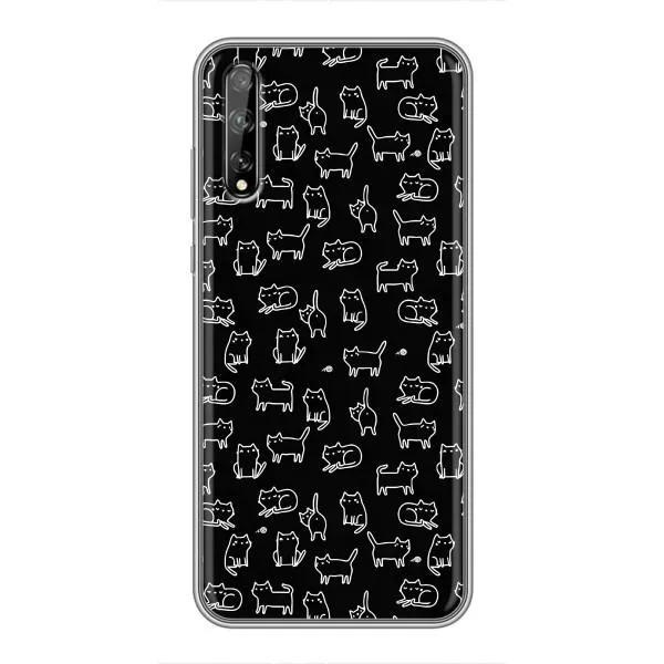 Чехол с принтом «Меленькие котики» для Huawei P Smart Pro