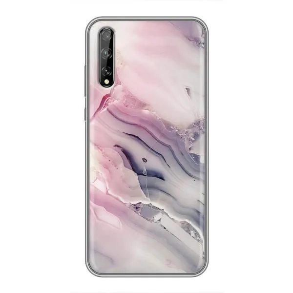 Чехол с принтом «Пурпурный Мрамор» для Huawei P Smart Pro Чехол с принтом «Пурпурный Мрамор» для Huawei P Smart Pro