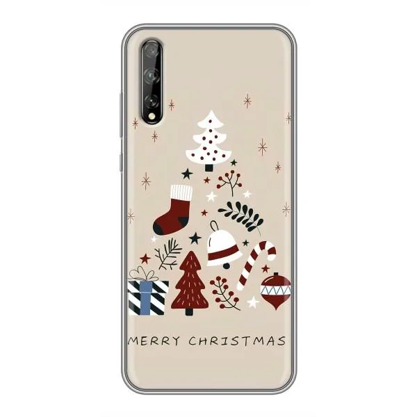 Чехол с принтом «Merry Christmas» для Huawei P Smart Pro