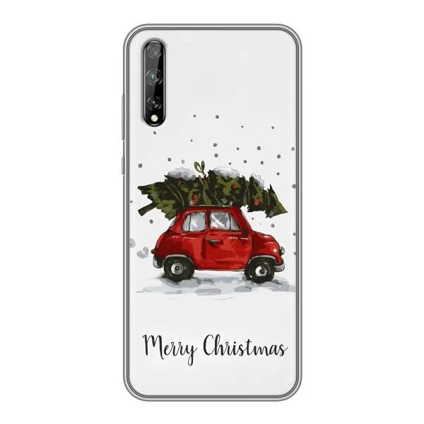 Чехол с принтом «Машина с елкой» для Huawei P Smart Pro Чехол с принтом «Машина с елкой» для Huawei P Smart Pro