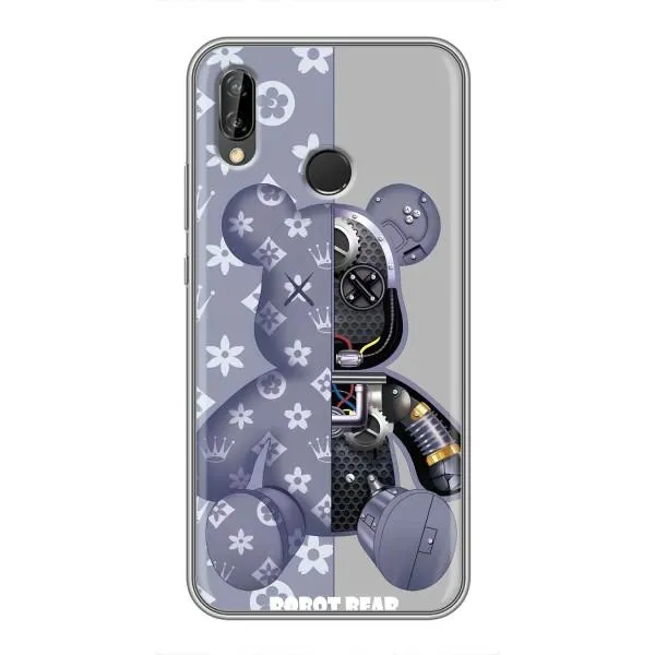 Чехол с принтом «Робот Мишка» для Huawei P Smart Z / Y9 Prime 2019