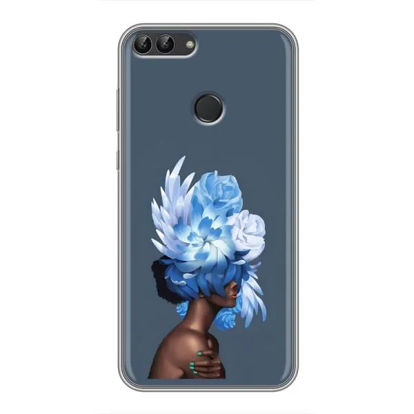 Чохол з принтом «Квіти на голові» для Huawei P Smart (Enjoy 7s, FIG-LA1) Чохол з принтом «Квіти на голові» для Huawei P Smart (Enjoy 7s, FIG-LA1)