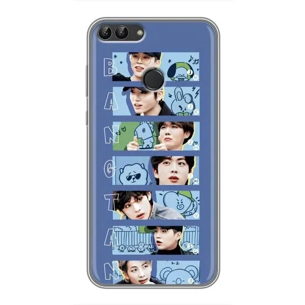 Чехол с принтом «Bangtan» для Huawei P Smart (Enjoy 7s, FIG-LA1) Чехол с принтом «Bangtan» для Huawei P Smart (Enjoy 7s, FIG-LA1)