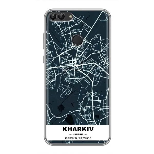 Чехол с принтом «Харьков» для Huawei P Smart (Enjoy 7s, FIG-LA1)