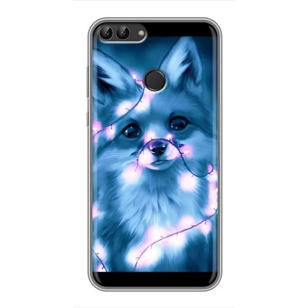 Чехол с принтом «Яркая лисичка» для Huawei P Smart (Enjoy 7s, FIG-LA1)