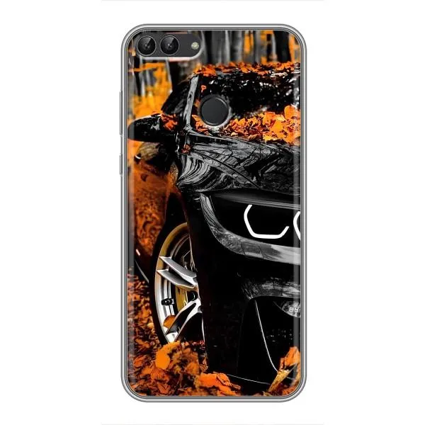 Чехол с принтом «Черная Машина» для Huawei P Smart (Enjoy 7s, FIG-LA1)