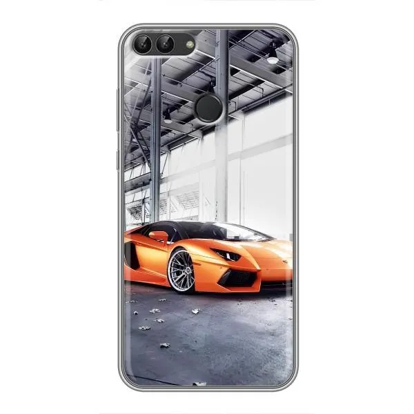 Чехол с принтом «Sport Car» для Huawei P Smart (Enjoy 7s, FIG-LA1)