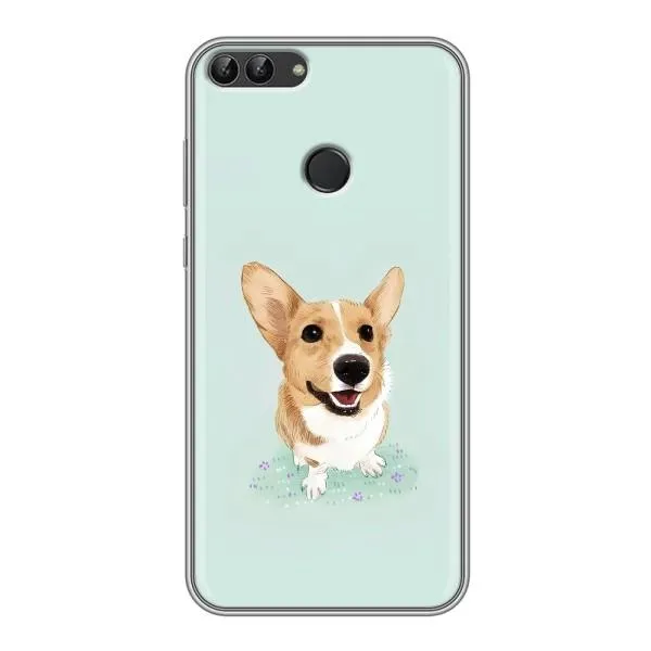 Чехол с принтом «Корги» для Huawei P Smart (Enjoy 7s, FIG-LA1) Чехол с принтом «Корги» для Huawei P Smart (Enjoy 7s, FIG-LA1)