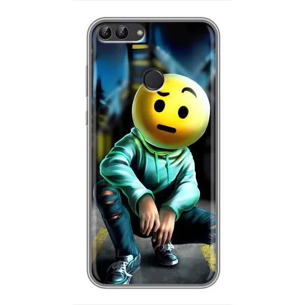 Чехол с принтом «Парень смайл» для Huawei P Smart (Enjoy 7s, FIG-LA1) Чехол с принтом «Парень смайл» для Huawei P Smart (Enjoy 7s, FIG-LA1)