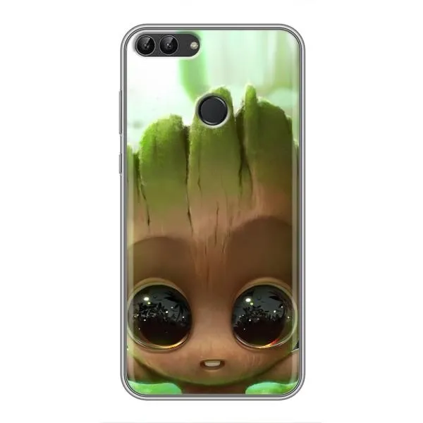 Чехол с принтом «Милый Грут» для Huawei P Smart (Enjoy 7s, FIG-LA1)