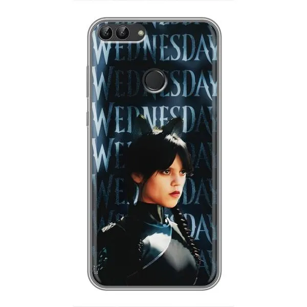 Чехол с принтом «Уэнздей кошка» для Huawei P Smart (Enjoy 7s, FIG-LA1)