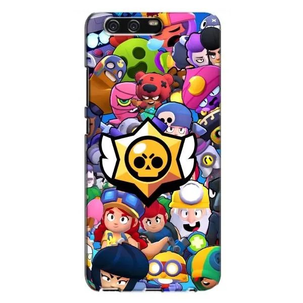 Чехол с принтом «Лого Brawl Stars» для Huawei P10 Plus (VKY)