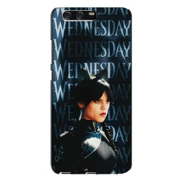 Чехол с принтом «Уэнздей кошка» для Huawei P10 Plus (VKY)