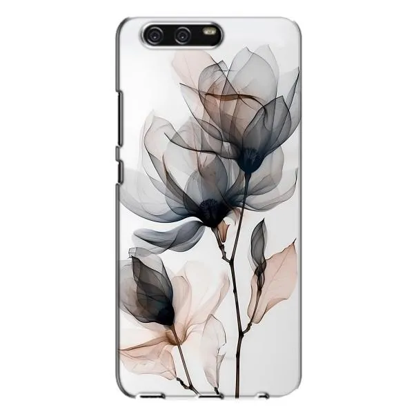 Чохол з принтом «Квіти на білому» для Huawei P10 Plus (VKY)