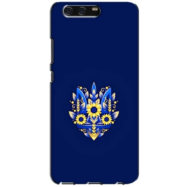 Чохол з принтом «Квітковий Герб» для Huawei P10 (VTR)