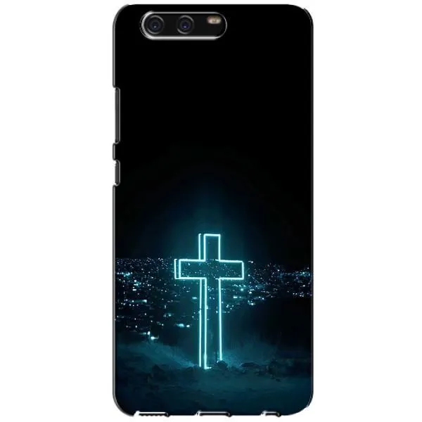 Чехол с принтом «Крест и город» для Huawei P10 (VTR)