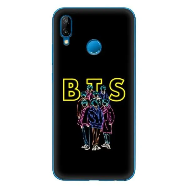 Чохол з принтом «BTS стайл» для Huawei P20 Lite (2019)