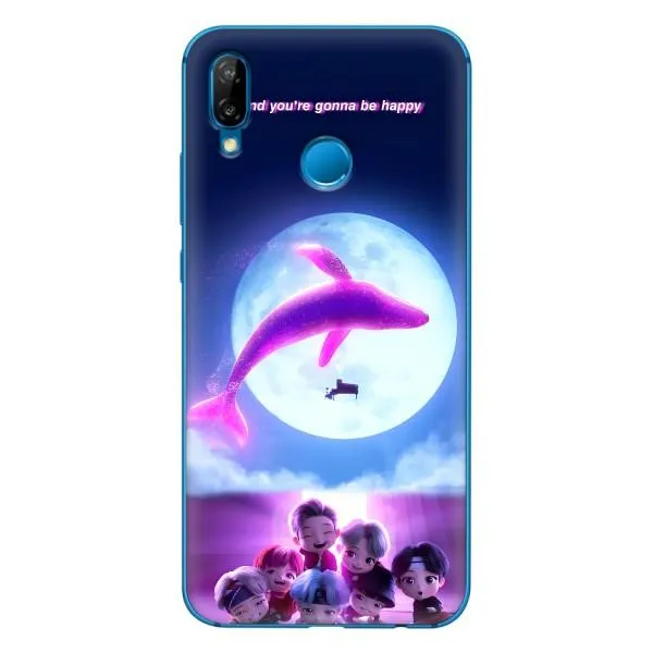 Чохол з принтом «КИТ BTS» для Huawei P20 Lite (2019)