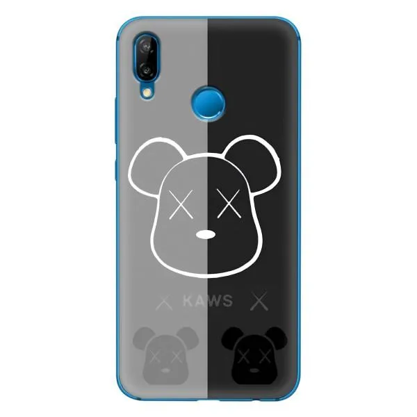 Чехол с принтом «БеарБрик глаза» для Huawei P20 Lite (2019)