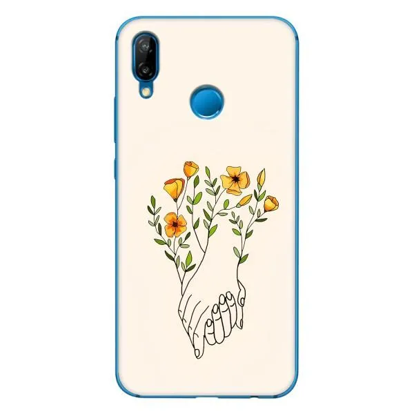 Чехол с принтом «Руки любви» для Huawei P20 Lite (2019)