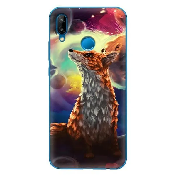Чехол с принтом «Лисица в космосе» для Huawei P20 Lite (2019)