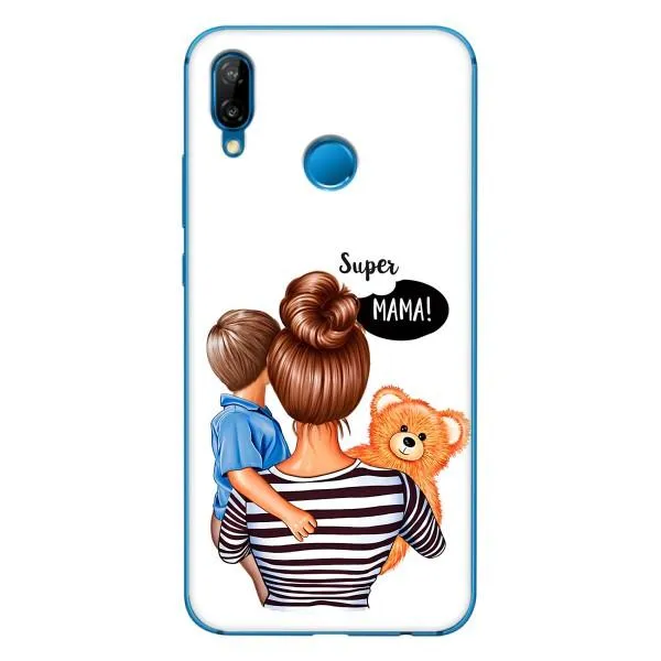 Чехол с принтом «Мама с сыном» для Huawei P20 Lite (2019)