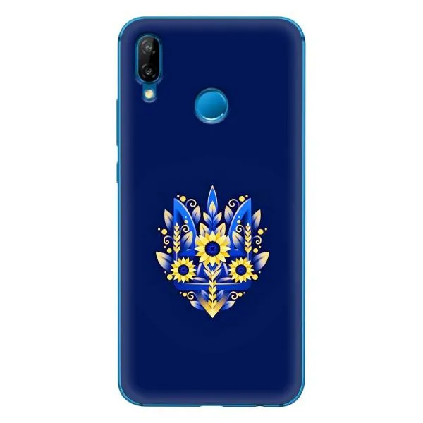 Чехол с принтом «Цветочный Герб» для Huawei P20 Lite (2019) Чехол с принтом «Цветочный Герб» для Huawei P20 Lite (2019)