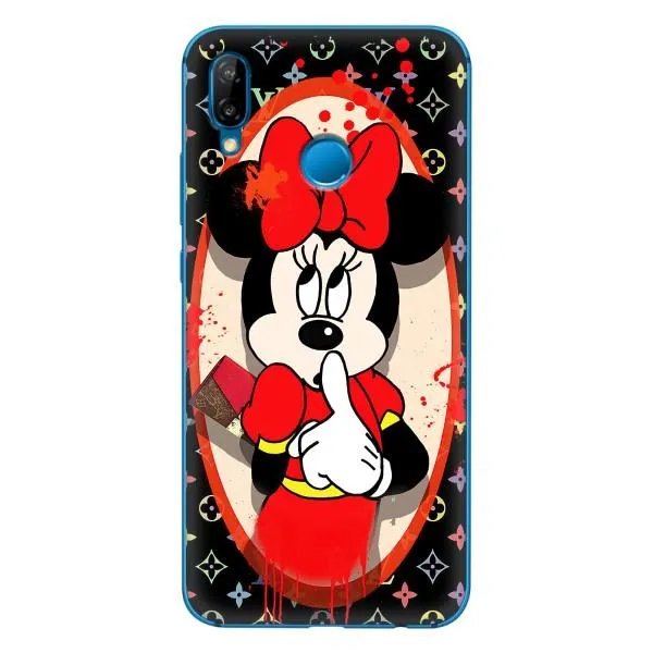 Чехол с принтом «Минни Маус ЛВ» для Huawei P20 Lite (2019)