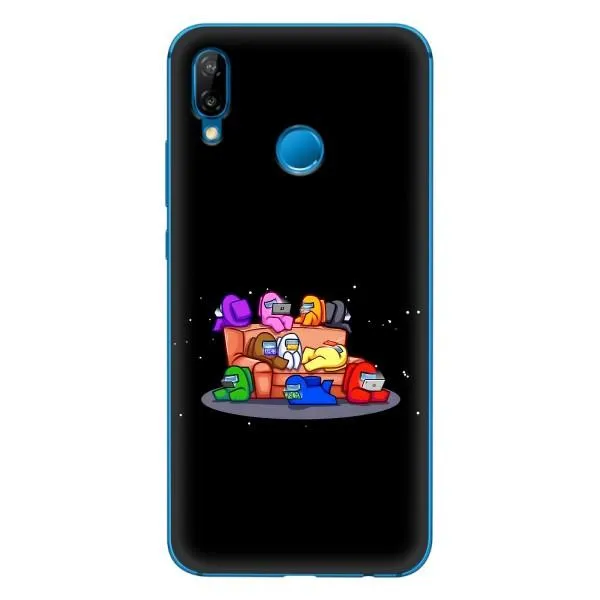 Чехол с принтом «Амонг-ас» для Huawei P20 Lite (2019)