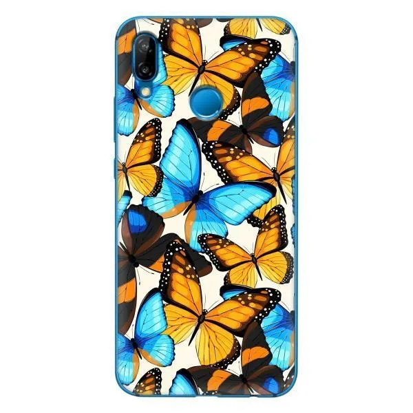 Чехол с принтом «Яркие бабочки» для Huawei P20 Lite (2019) Чехол с принтом «Яркие бабочки» для Huawei P20 Lite (2019)