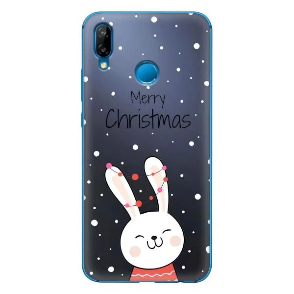 Чехол с принтом «Рождественский заяц» для Huawei P20 Lite (2019)