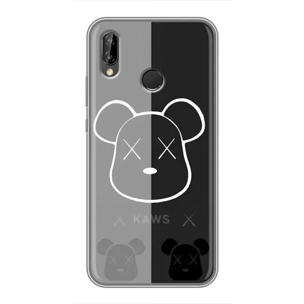 Чехол с принтом «БеарБрик глаза» для Huawei P20 Lite (ANE-L02)