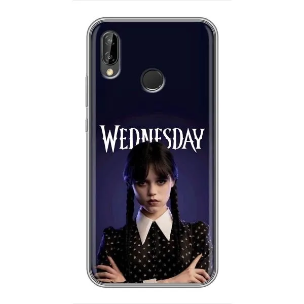 Чехол с принтом «Wednesday» для Huawei P20 Lite (ANE-L02)