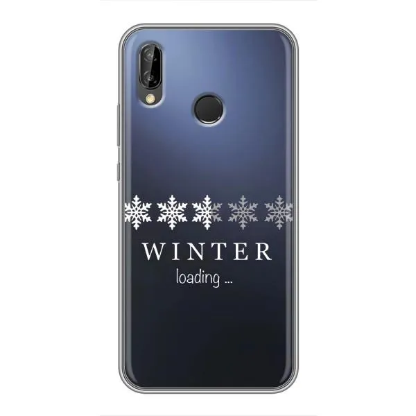 Чехол с принтом «Winter loading» для Huawei P20 Lite (ANE-L02)