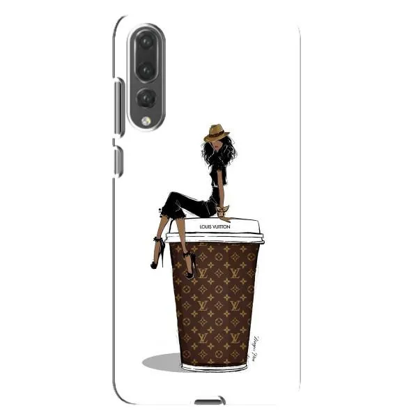 Чехол с принтом «кофе LOUIS VUITTON» для Huawei P20 Pro (CLT-L04)