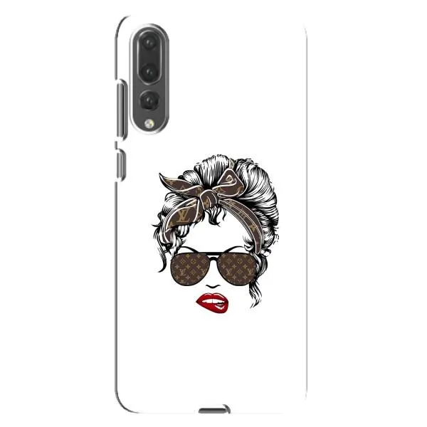 Чехол с принтом «стильная с луи витон» для Huawei P20 Pro (CLT-L04)