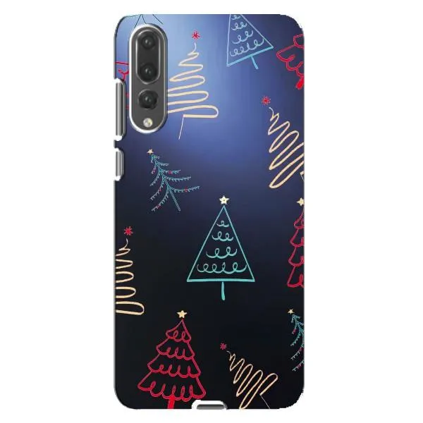 Чохол з принтом «Різдвяні ялинки» для Huawei P20 Pro (CLT-L04)