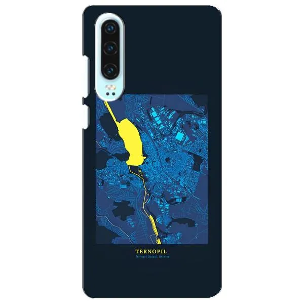 Чехол с принтом «Тернополь» для Huawei P30