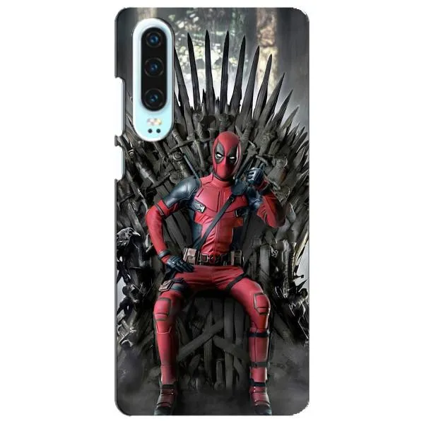 Чехол с принтом «Дэдпул на троне» для Huawei P30